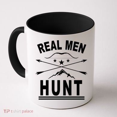 Real Men Hunt Coffee Mug