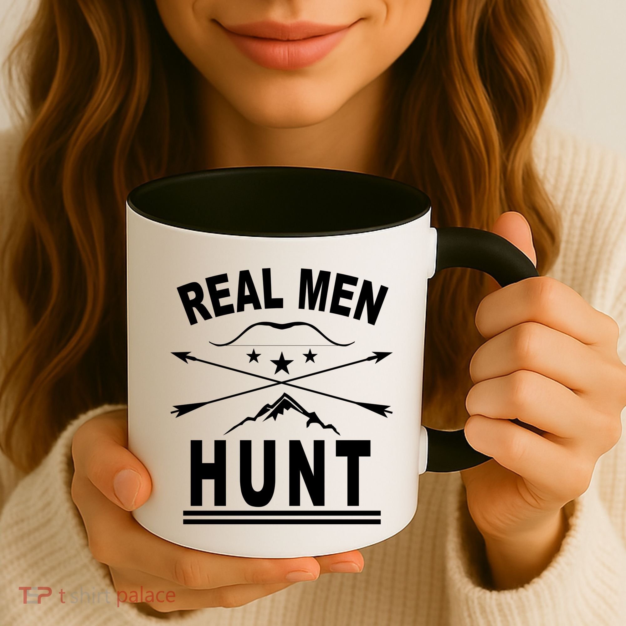 Real Men Hunt Coffee Mug
