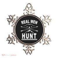 Real Men Hunt Ornament thumb 0