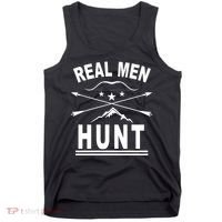 Real Men Hunt Tank Top thumb 0