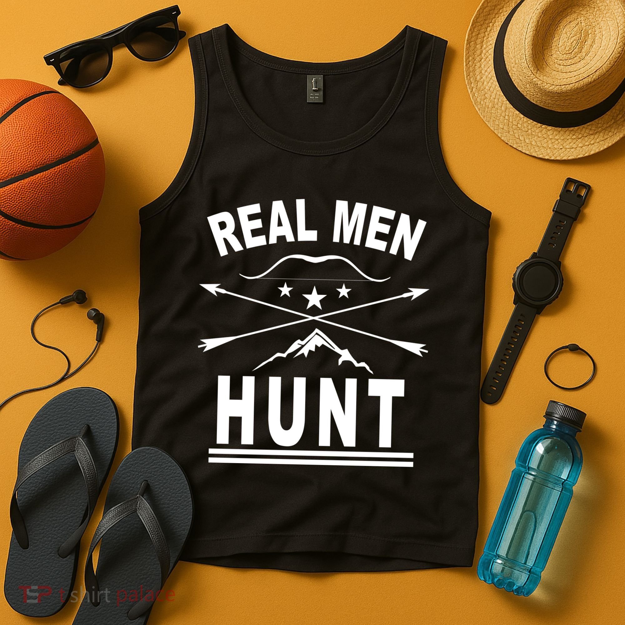 Real Men Hunt Tank Top