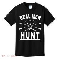 Real Men Hunt Kids T-Shirt thumb 0