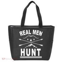 Real Men Hunt Tote Bag thumb 0