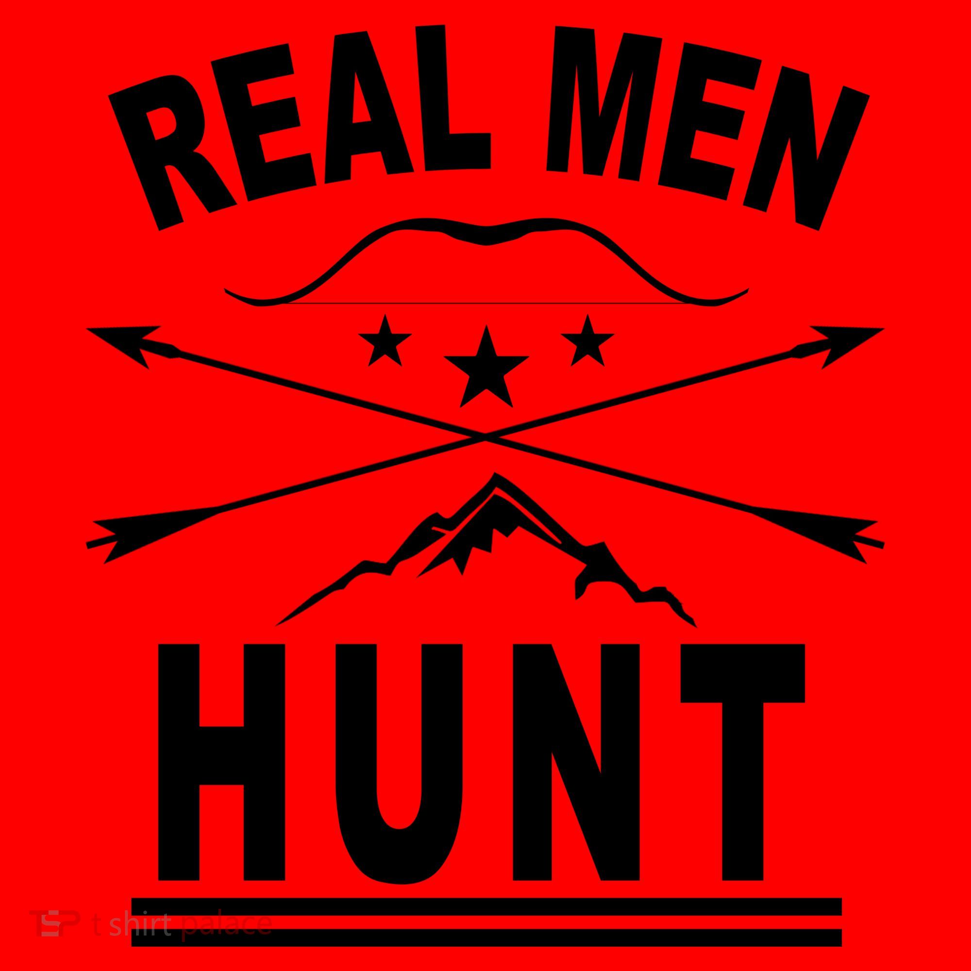 Real Men Hunt Santa Hat