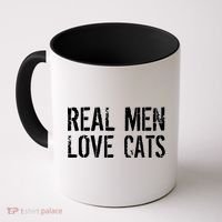 Real Men Love Cats Coffee Mug thumb 0