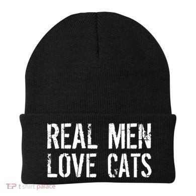 Real Men Love Cats Beanie