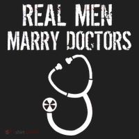 Real Men Marry Doctors Funny Hat thumb 2