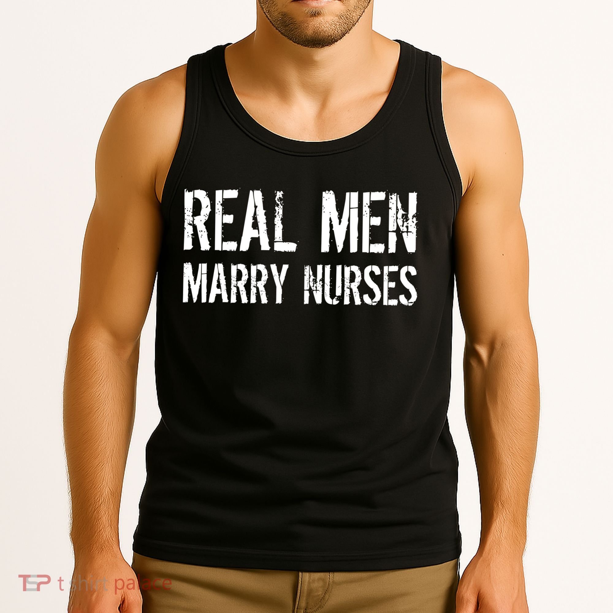 Real Men Marry Nurses Tank Top