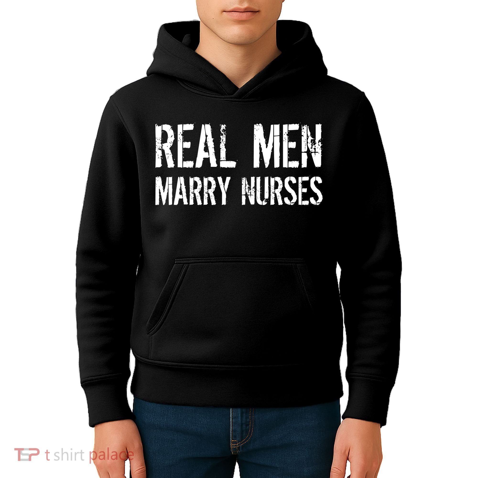 Real Men Marry Nurses Kids Hoodie