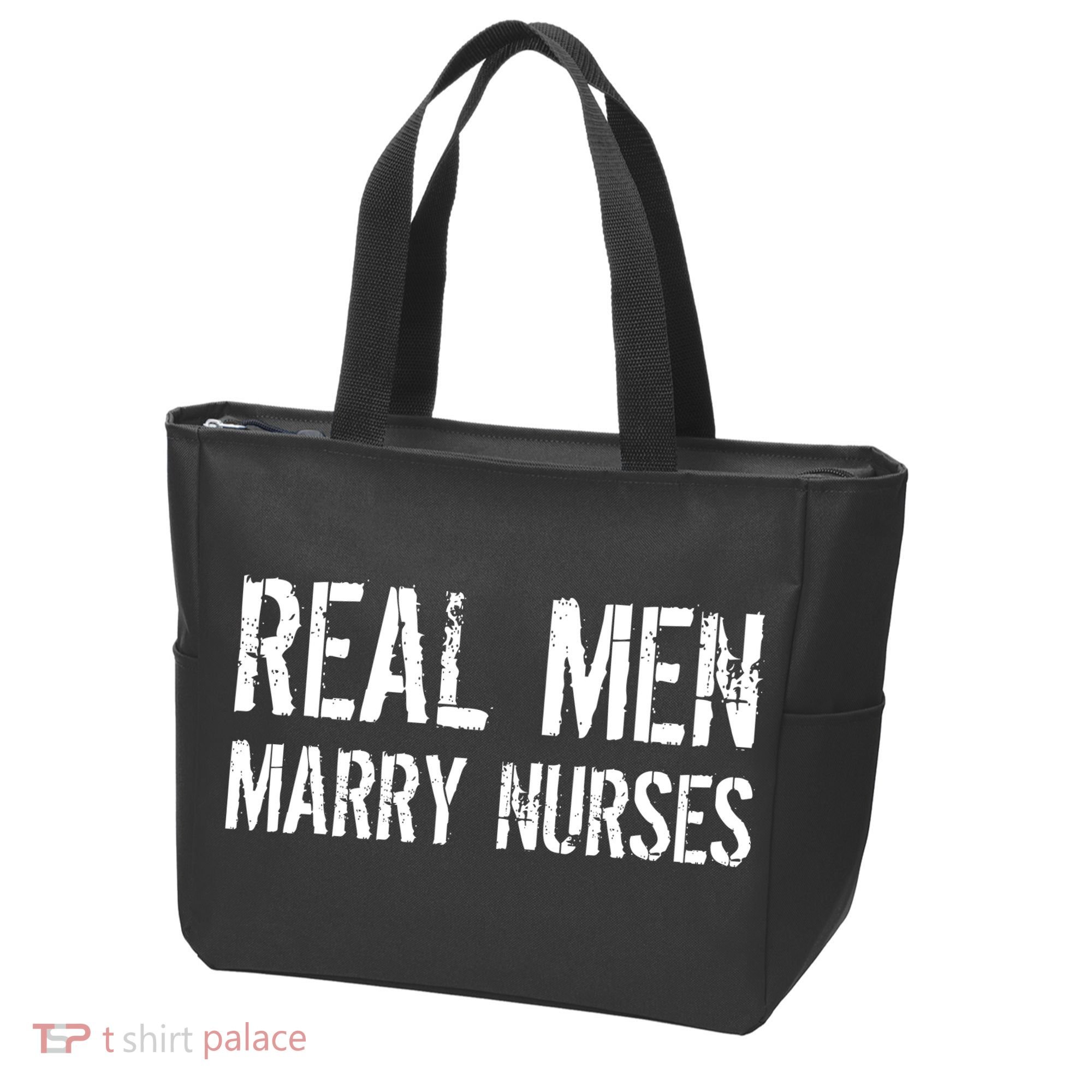 Real Men Marry Nurses Tote Bag