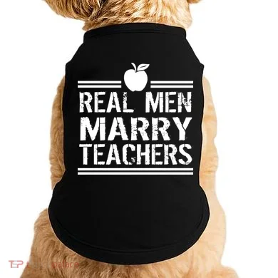 Real Men Marry Teachers Doggie Tank