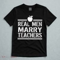 Real Men Marry Teachers T-Shirt thumb 5