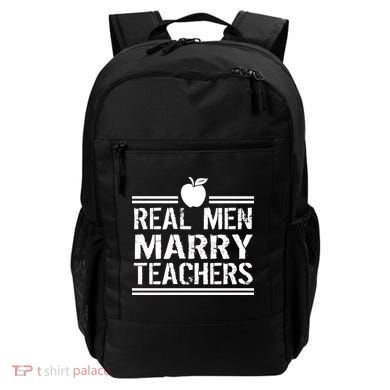 Real Men Marry Teachers Backpack