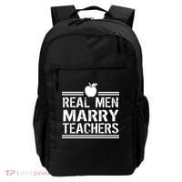 Real Men Marry Teachers Backpack thumb 0