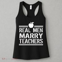 Real Men Marry Teachers Women's Tank Top thumb 3
