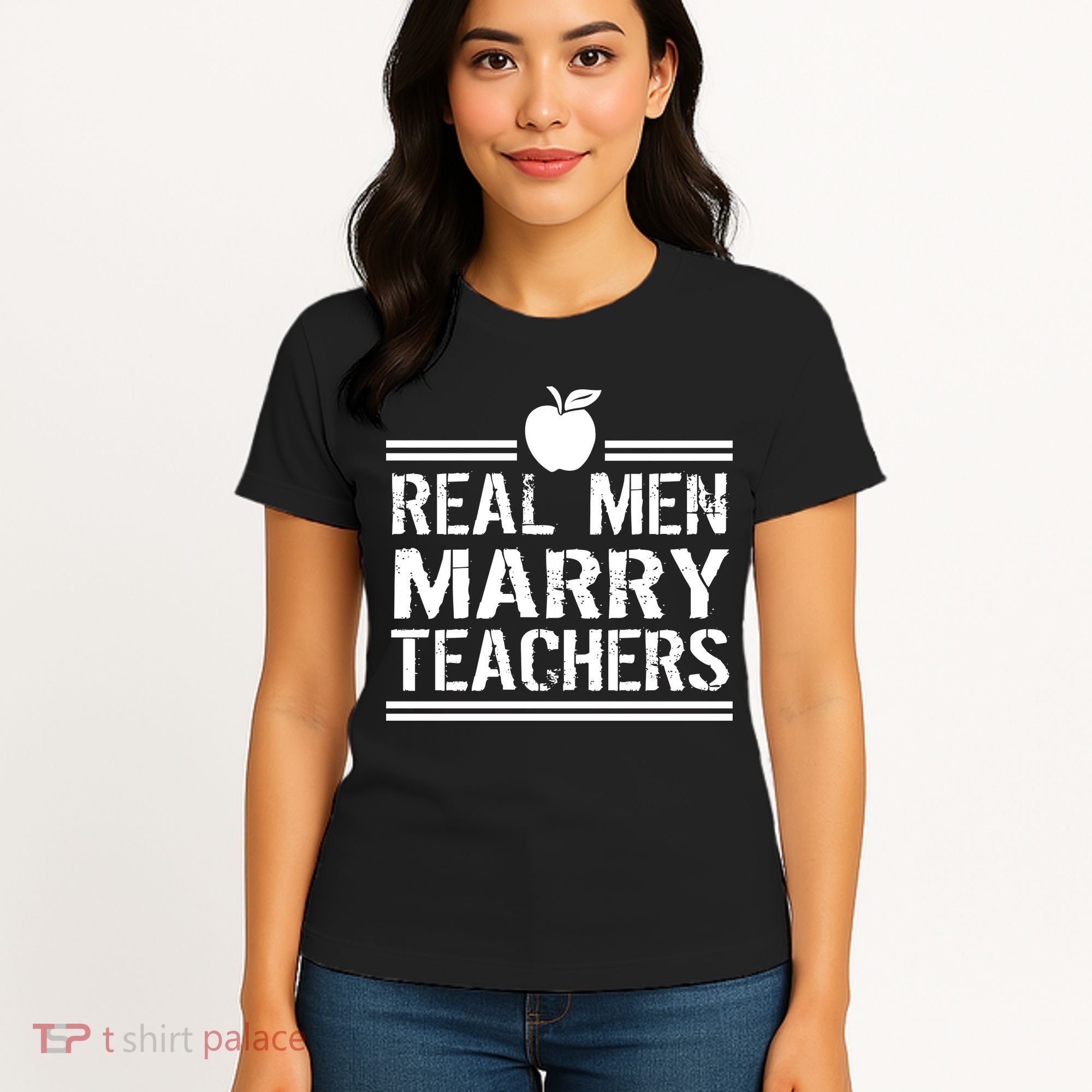 Real Men Marry Teachers Women's T-Shirt