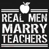 Real Men Marry Teachers Kids Long Sleeve Shirt thumb 2