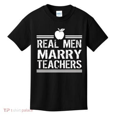 Real Men Marry Teachers Kids T-Shirt
