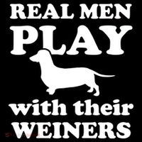 Real Men Play With Their Wieners Women's Hoodie thumb 2