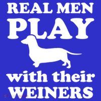 Real Men Play With Their Wieners Apron thumb 3