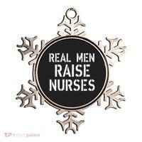 Real Men Raise Nurses Ornament thumb 0