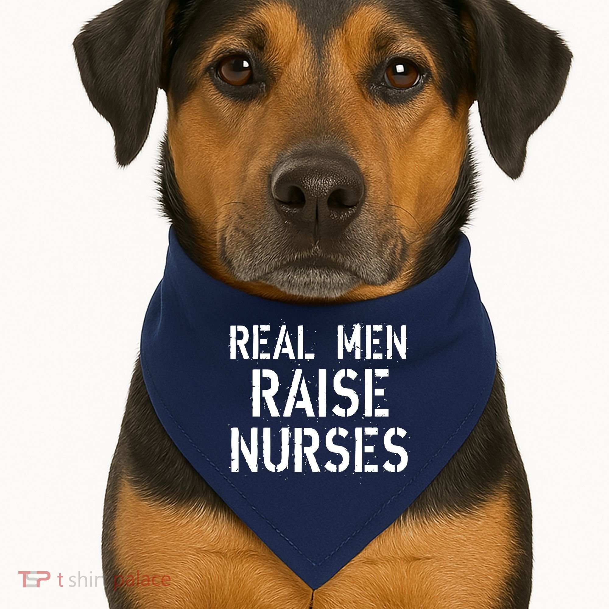 Real Men Raise Nurses USA-Made Doggie Bandana