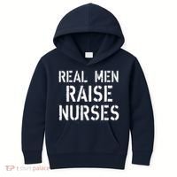 Real Men Raise Nurses Kids Hoodie thumb 0