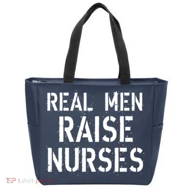 Real Men Raise Nurses Tote Bag