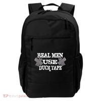 Real Men Use Duck Tape Backpack thumb 0