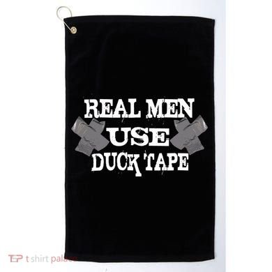 Real Men Use Duck Tape Golf Towel