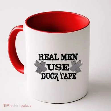 Real Men Use Duck Tape Coffee Mug
