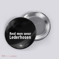 Real Men Wear Lederhosen Button thumb 0