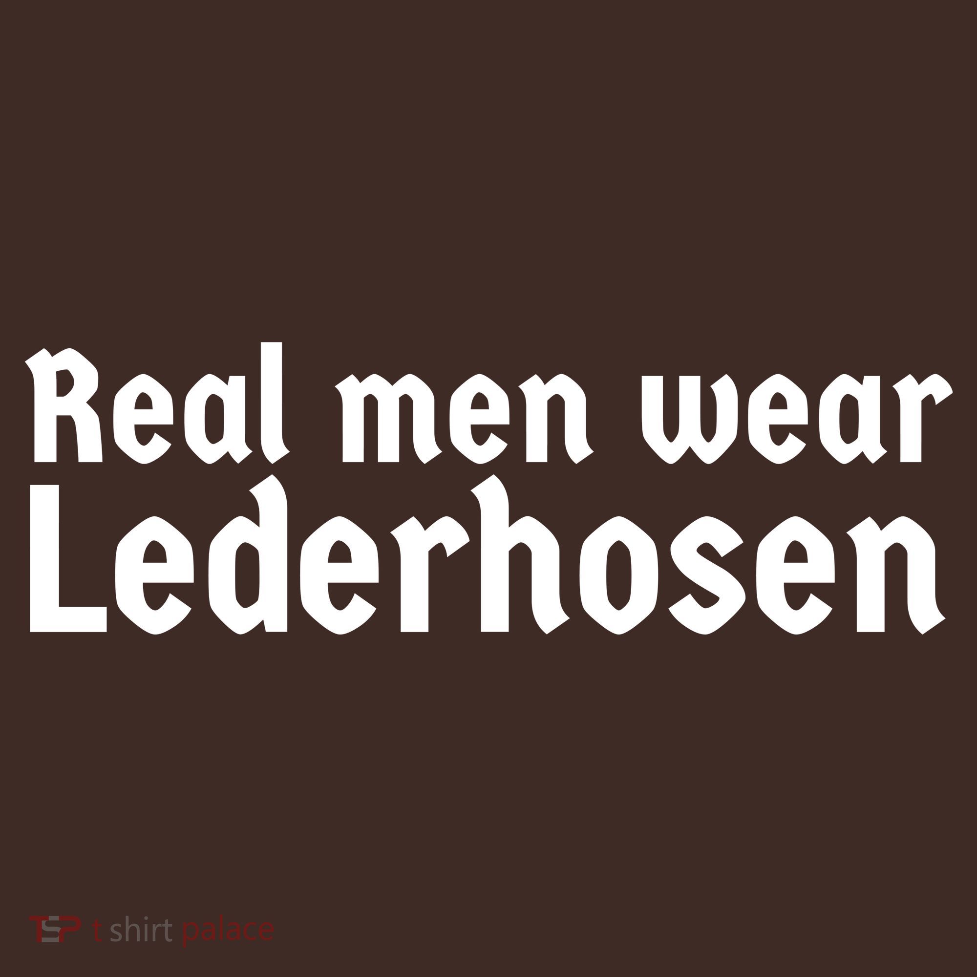 Real Men Wear Lederhosen Beanie
