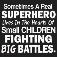 Real Superhero Hearts of Children Fighting Big Battles Beanie thumb 2