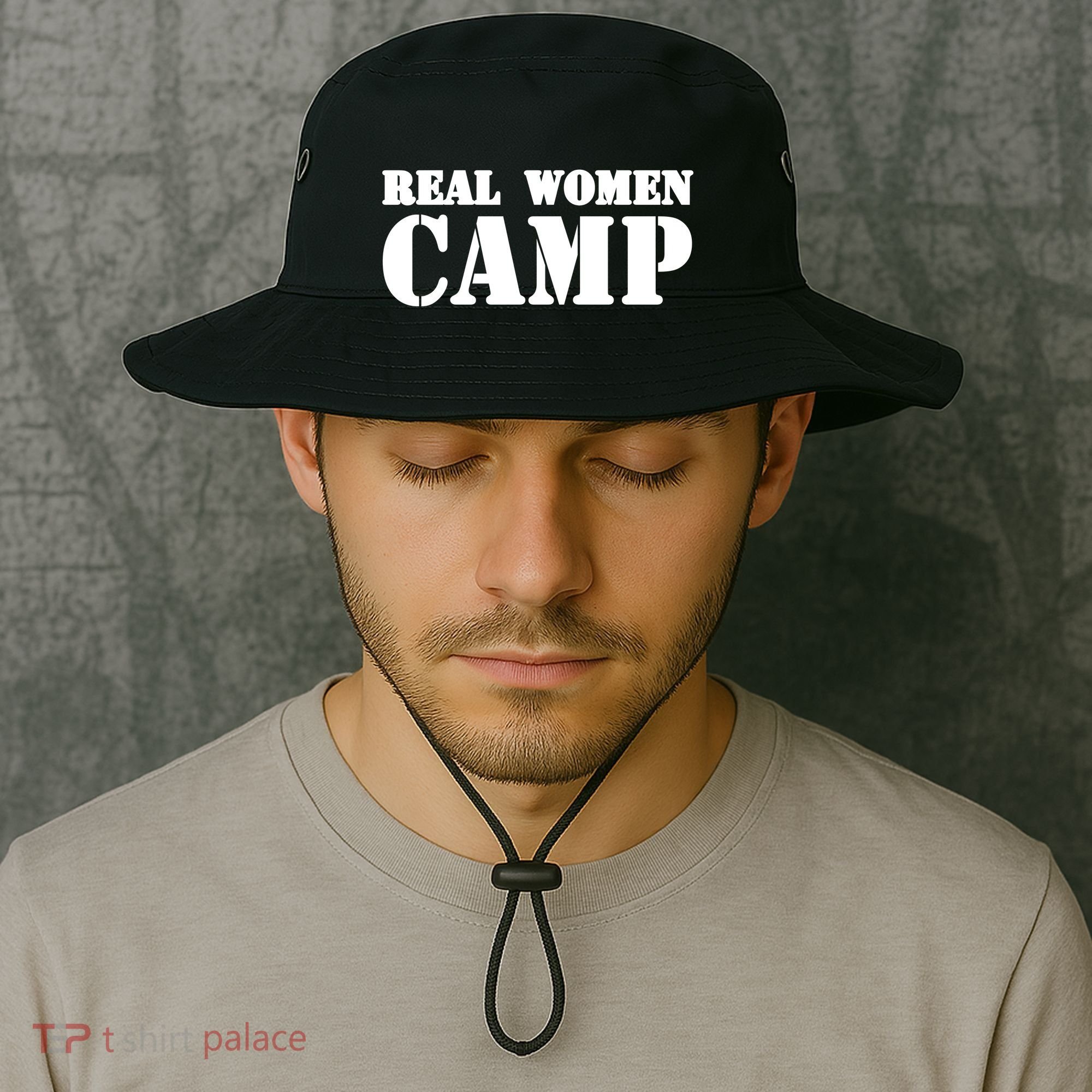 Real Women Camp Bucket Hat