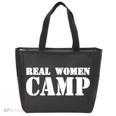 Real Women Camp Tote Bag