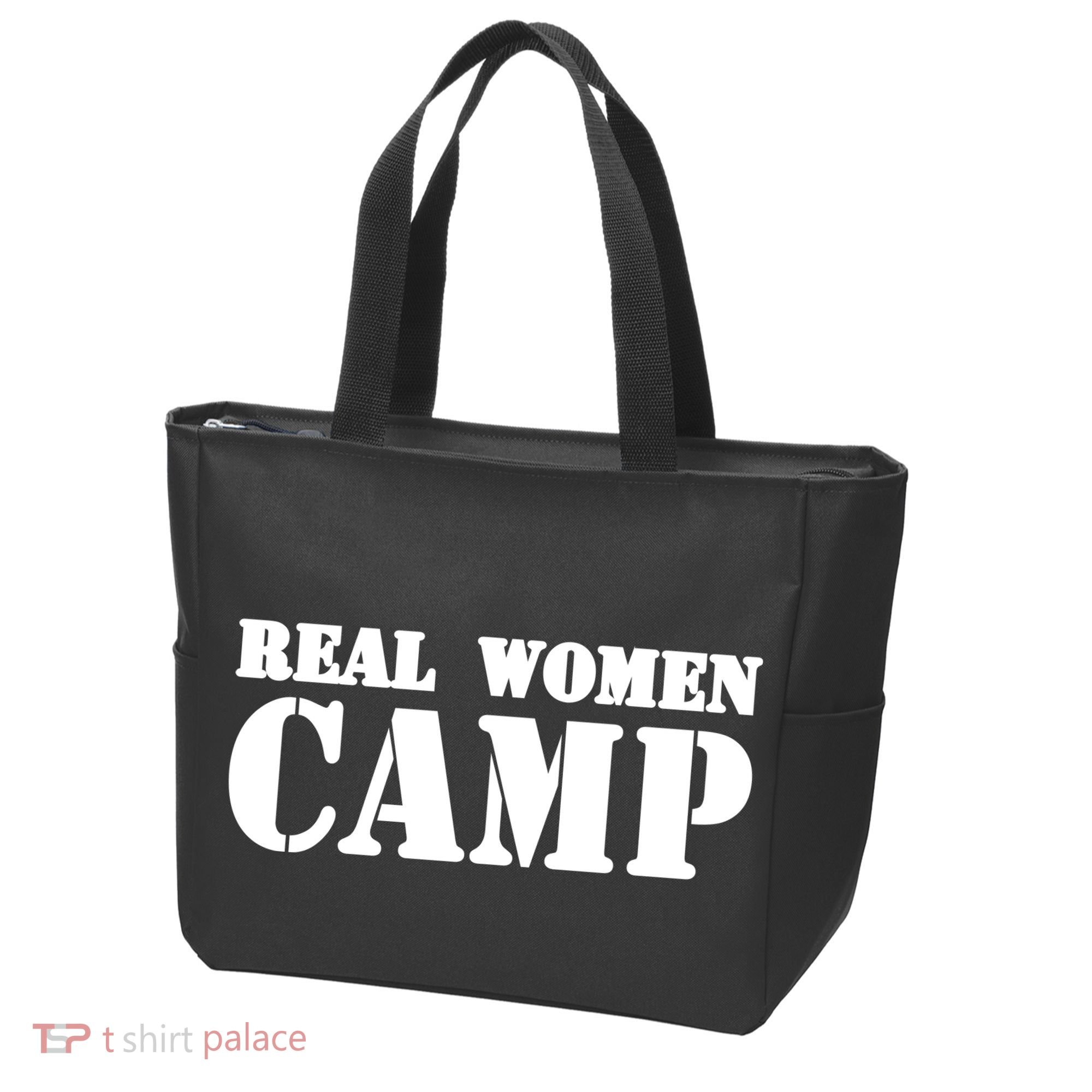 Real Women Camp Tote Bag