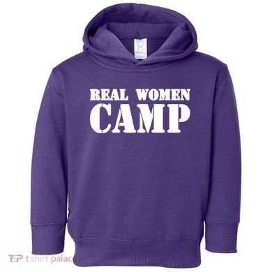 Real Women Camp Toddler Hoodie