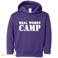 Real Women Camp Toddler Hoodie thumb 0