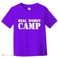 Real Women Camp Toddler T-Shirt thumb 0