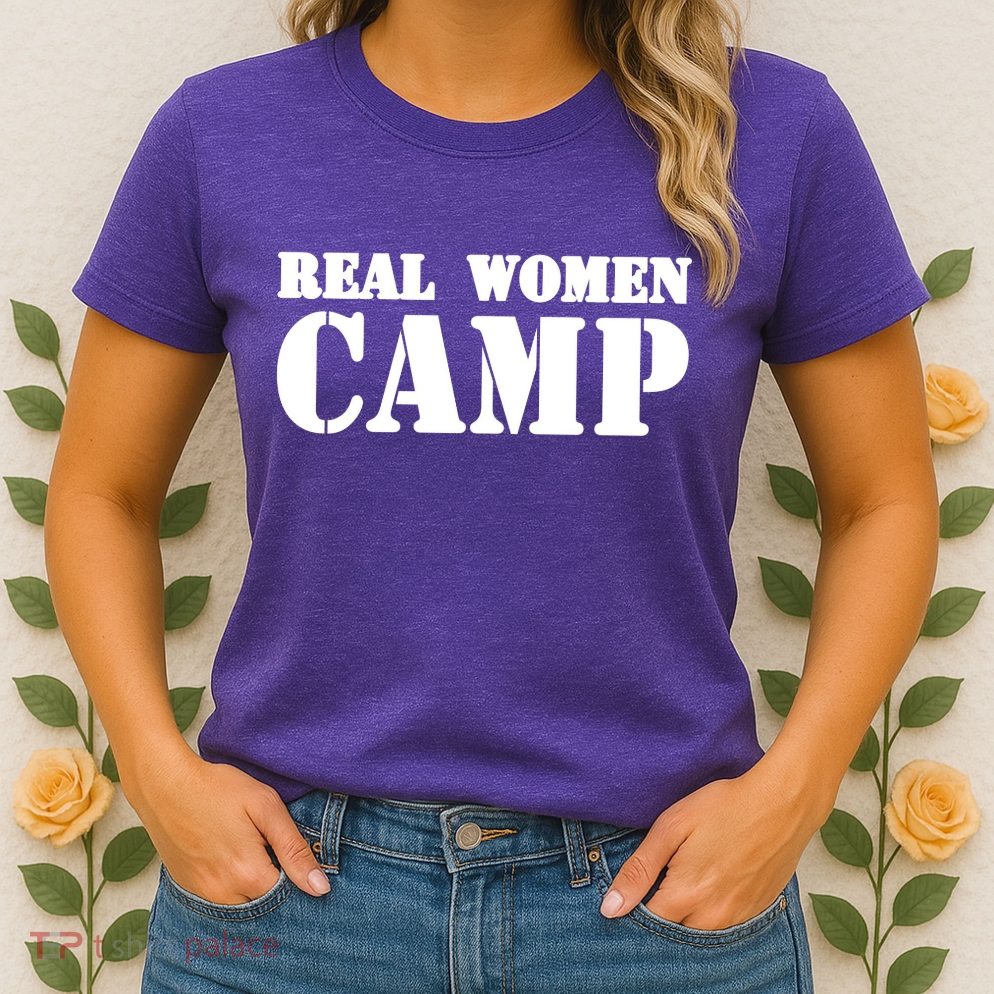 Real Women Camp Women's T-Shirt