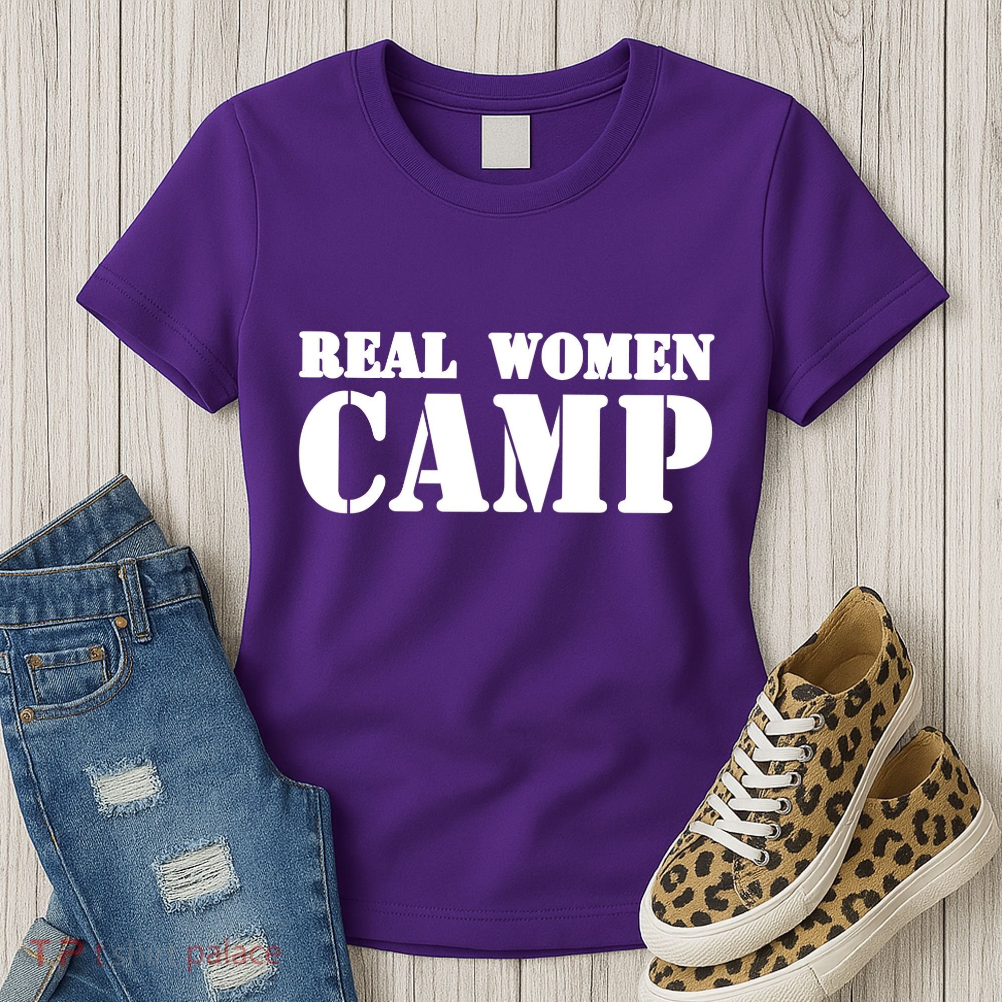 Real Women Camp Women's T-Shirt
