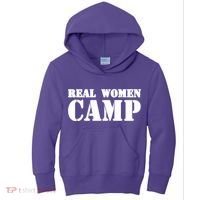 Real Women Camp Kids Hoodie thumb 0