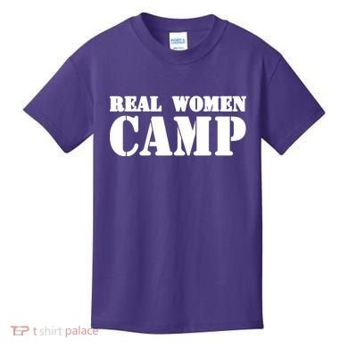 Real Women Camp Kids T-Shirt