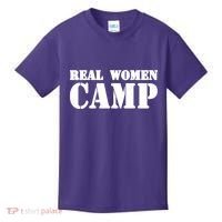 Real Women Camp Kids T-Shirt thumb 0