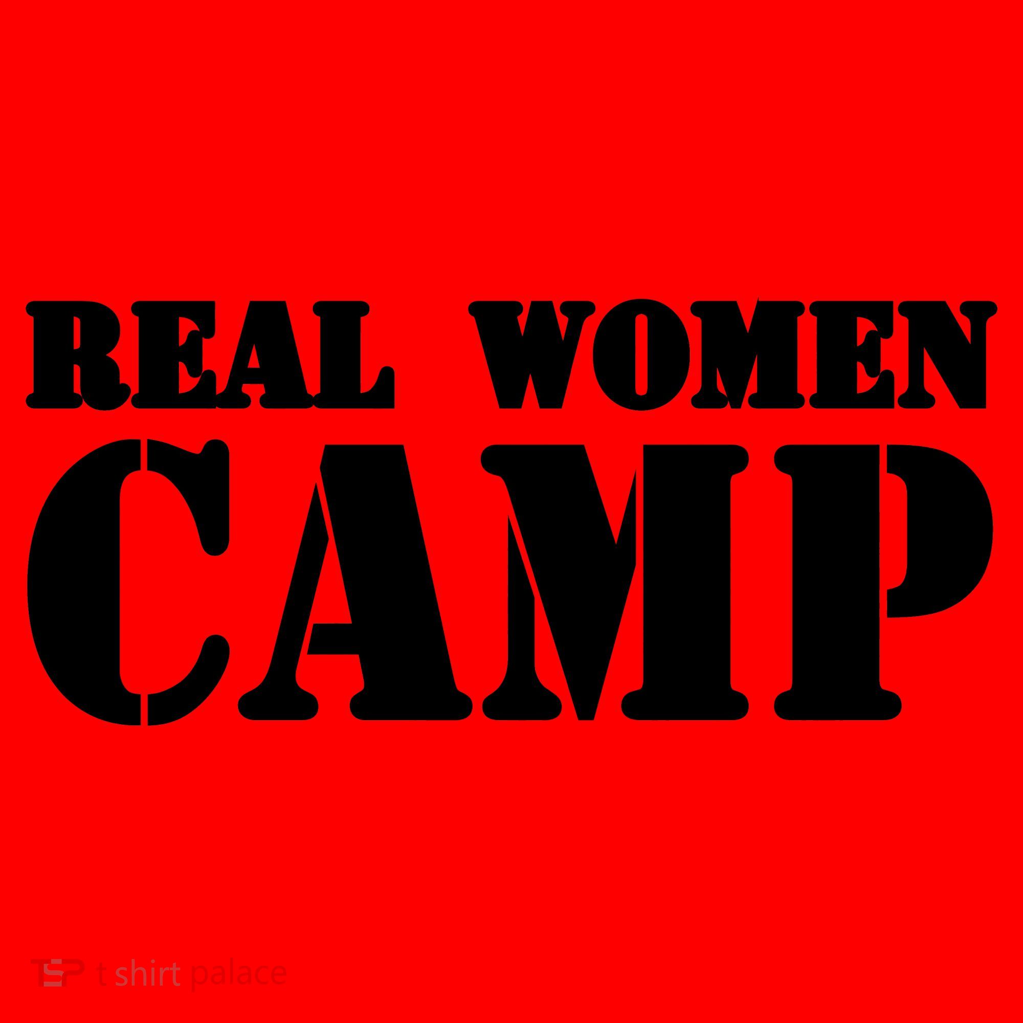 Real Women Camp Santa Hat