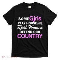 Real Women Defend Our Country T-Shirt thumb 0