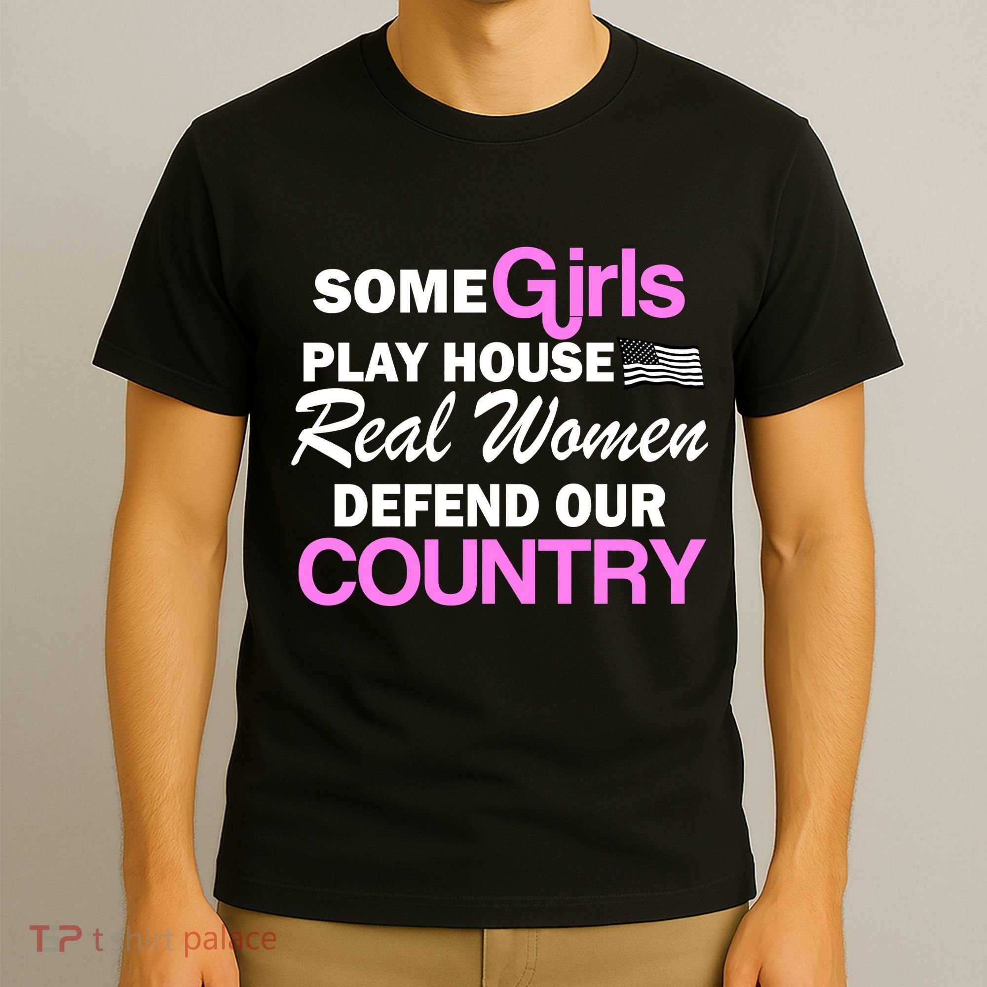 Real Women Defend Our Country T-Shirt