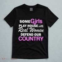 Real Women Defend Our Country T-Shirt thumb 5