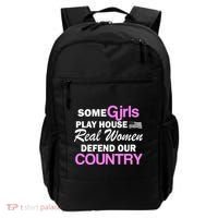 Real Women Defend Our Country Backpack thumb 0